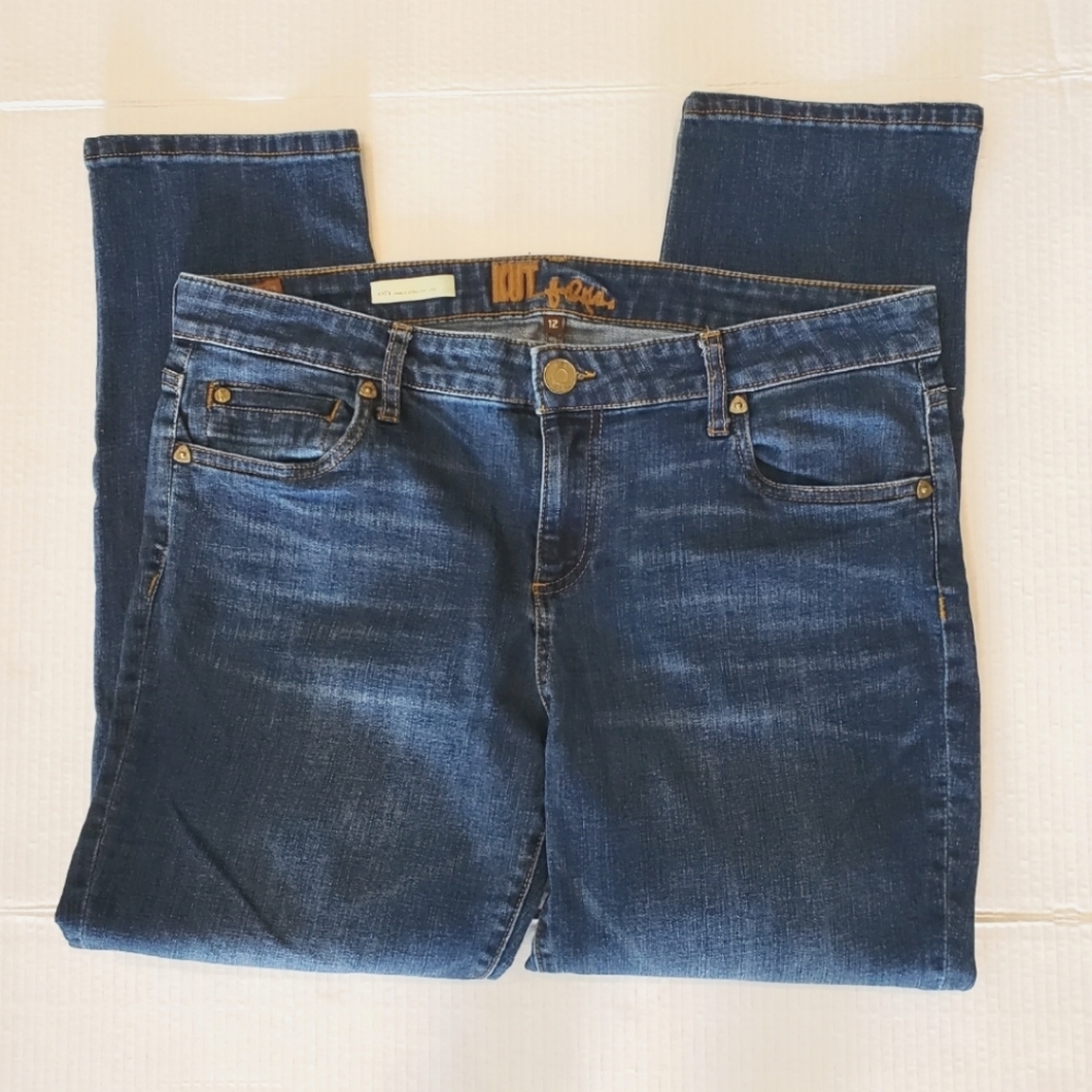 Kut from the Kloth Kate Skinny Ankle Jeans 12